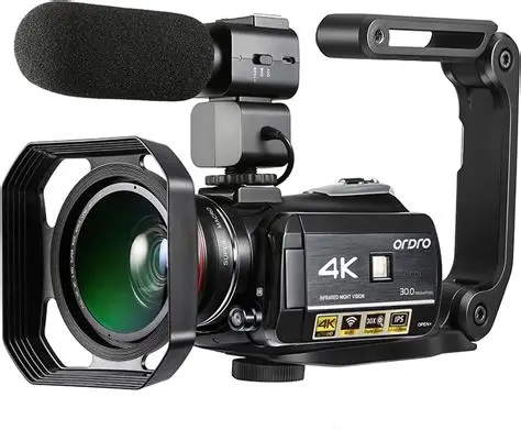 Câmera Digital Profissional 4K